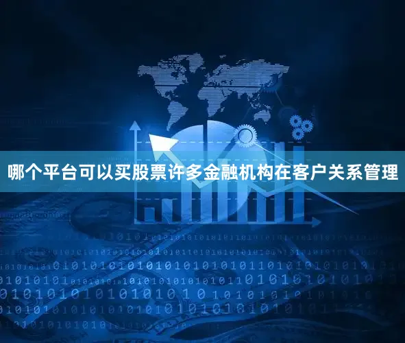 哪个平台可以买股票许多金融机构在客户关系管理