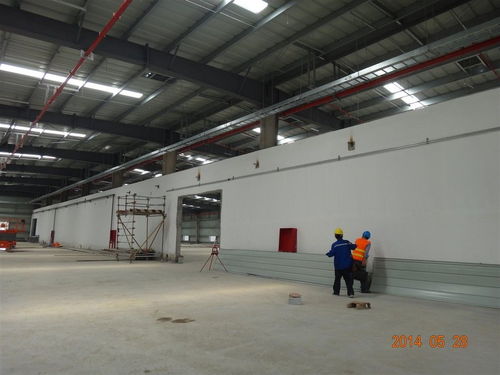 承接廠房電子廠配電室防爆墻泄爆墻業務